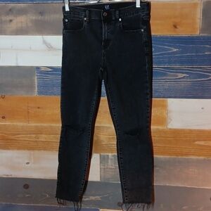 Gap True Skinny jeans 28 washed black